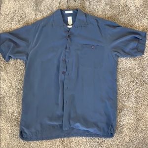 100% silk camp shirt